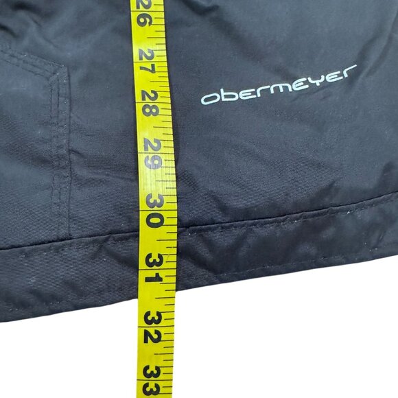 Obermeyer Juniors Ski Snow Pants Size 8 EWS System Black Adjustable Waist - Picture 12 of 12